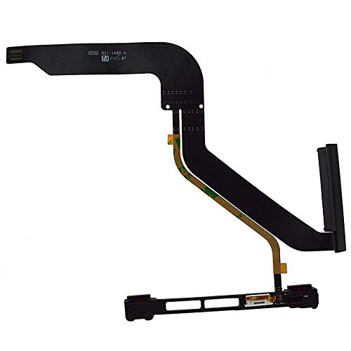 HDD Hard Drive Cable w/IR/Sleep/HD Cable Replacement with Bracket 923-0741 923-0104 821-1480-A Compatible with Apple MacBook Pro Unibody 13" A1278 2012 Year MD101LL/A MD102LL/A