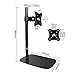 Universal tv Wall Mount Mount, Tilt, Swivel Table Top with Non-Slip Mat, Tabletop TV Base Bearing Design for Pitch and Pitch Position, Fits 14-32 Inch TVs
