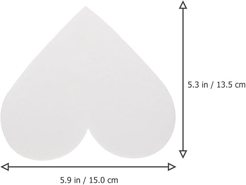Miniatura 2 de Juego de 3 piezas de pastel de espuma en forma de corazón blanco para modelar tartas, ornamento de poliestireno para tartas de bricolaje,