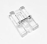 Spezial Reißverschlussfuß/Nähfuß für nähverdeckte Reißverschlüsse für Carina Nähmaschinen Professional