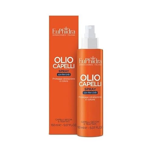 Euphidra Olio Capelli Spray Protezione Solare