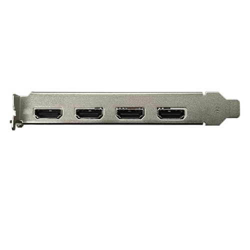 Image of GeForce GT 730 Graphics Card, 4x HDMI 4GB GDDR5 Video Card PCIe 2.0x8 384CUDA Gaming Video Card for for Multi-Monitor Business, HTPC, Home Theater, Silent PC