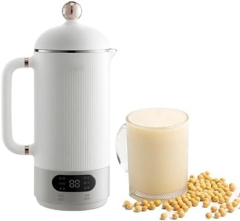 Nussmilchbereiter mit Selbstreinigungs- und Warmhaltefunktion, 480 ml Fassungsvermögen für hausgemachte Soja, Mandel, Hafermilch und pflanzliche Getränke