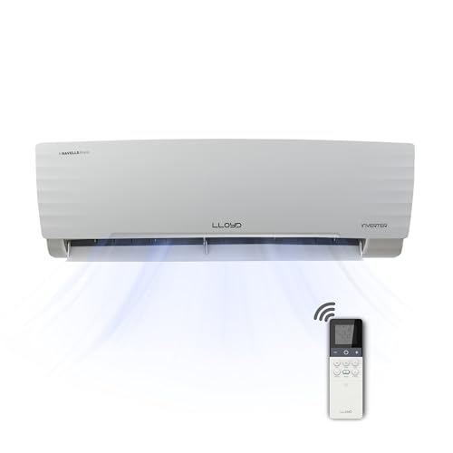 Image of Lloyd 1 Ton 5 Star Inverter Split AC, 2026 New Star Rated (6 in 1 Convertible, Cools Up To 54C, DG Mode, Ice Clean, Smart 4 Way Swing, Turbo Cool, Installation Check, White, GLS12I5GGGGR)