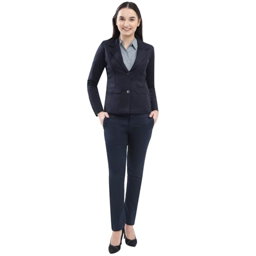 Image of Women's Formal Blazer | Regular Fit | Full Sleeve with 2 Front Pocket Ultra Light Fabric | Office /Meetings