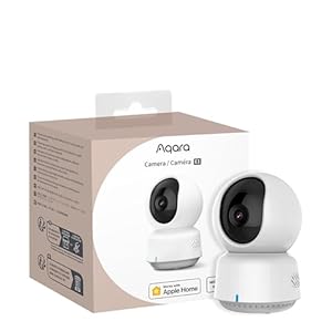 Aqara 2K Indoor Security Camera E1, Pan &...