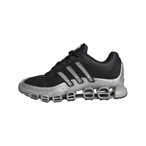 adidas Womens Megaride Lace Up Sneakers Shoes Casual - Black, Silver3