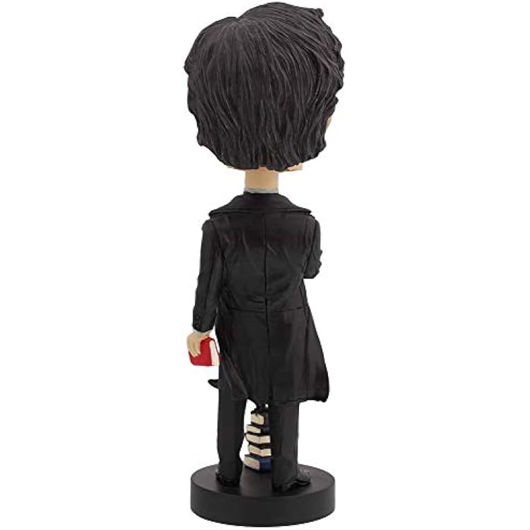 Royal Bobbles Edgar Allan Poe Bobblehead, Polyresin Premium Lifelike Figure, Unique Serial Number, Exquisite Detail