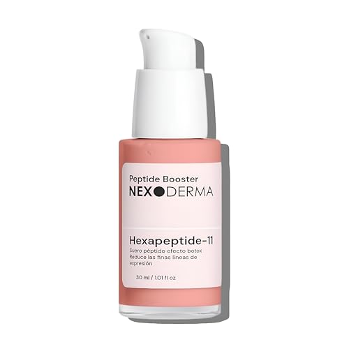 Nexoderma Sérum Facial con Péptidos, Ácido Hialurónico y Aloe | Hidratante, Antiedad, Iluminador | Todo Tipo de Pieles, Incluso Sensibles | 30 ml | 99% Ingredientes Naturales