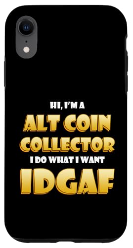 Alt Coin Collector Costume GPU Spec Mining Crypto Miner Meme �X�}�z�P�[�X iPhone XR �p