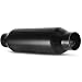 2.5 Inch Inlet Black Muffler, AUTOSAVER88 Universal Stainless Steel Welded Exhaust Muffler for Truck, 16" Overall Length
