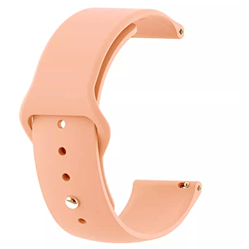 Image of AONES 22mm Silicone Belt Watch Strap Compatible for Noise Colorfit Caliber Go Smart Watch Band