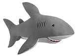 Anricgeo Mako Shark Plush Toy Realistic Shark Stuffed Animal for Fun,Big Size Pillow Good Gift for K