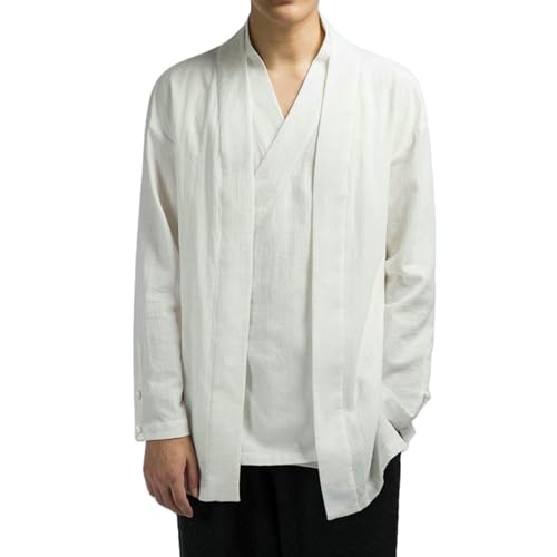 Chemise rétro lin chanvre homme idéale pour journées zen