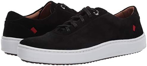 Marc Joseph New York Men's Leather Made in Brazil Luxury Comfortable Lace-up Fashion Sneaker, Black Suede, 8.5 M US | Image 6