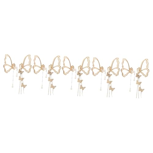 Pince à cheveux originale perles et franges le cadeau de coiffure idéal