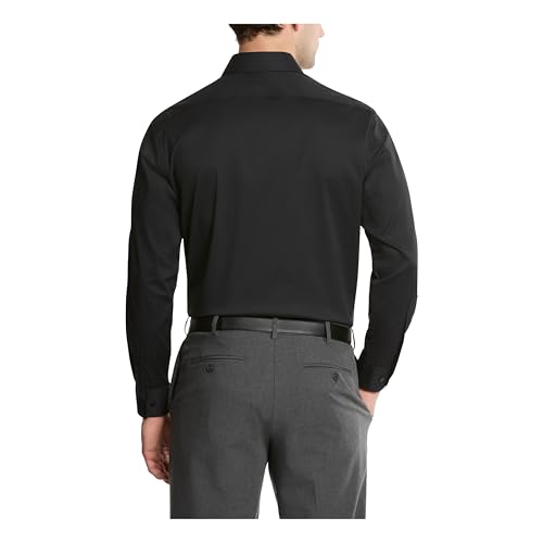 Image of Van Heusen Men's Dress Shirt Fitted Everyday Defense Stretch