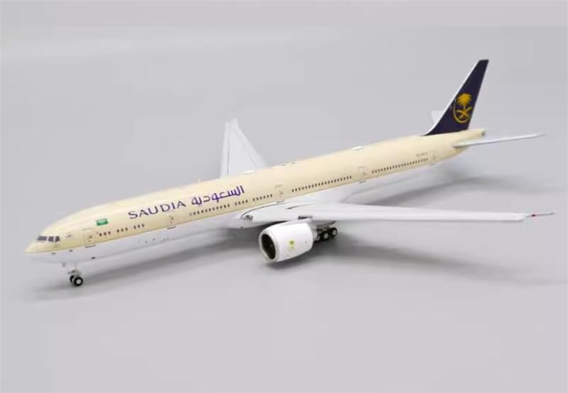 ACE HOBBY JC Wings Saudia Airlines for Boeing B777-300ER HZ-AK38 Flaps Down 1:400 Aircraft Pre-Built Model