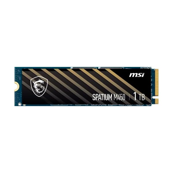 SSD MSI SPATIUM M450 1TB PCIe 4.0 NVMe M.2 - Image 4