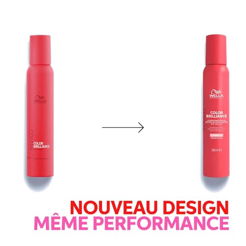 Wella Professionals Invigo Color Brilliance Vitamin Conditioning Mousse – Leave-in Conditioner mit Vitamin E… – Ansicht 5