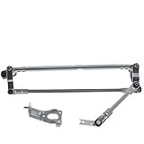 ABHOOHBA Windshield Wiper Linkage Front for VW for Eos 2007-2014 for GTI 2006-2013 for Golf 2007 2010-2014 for Golf R 2012-2013 for Jetta 2005-2013 for Rabbit 2006-2007 2009 Silvery