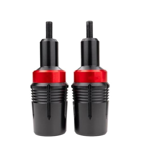 Cadre CNC Moto protection Kawasaki Z900 support bras oscillant et axe de roue rouge