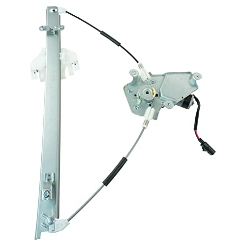 Image of TRQ Front Right Power Window Regulator & Motor Assembly Passenger Side Compatible with 2006-2007 Jeep Liberty