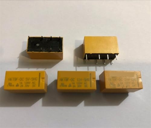 Relé de potencia PCB HK19F con conmutación precisa de 8 pines y doble contacto 2NO 2NC de 3V