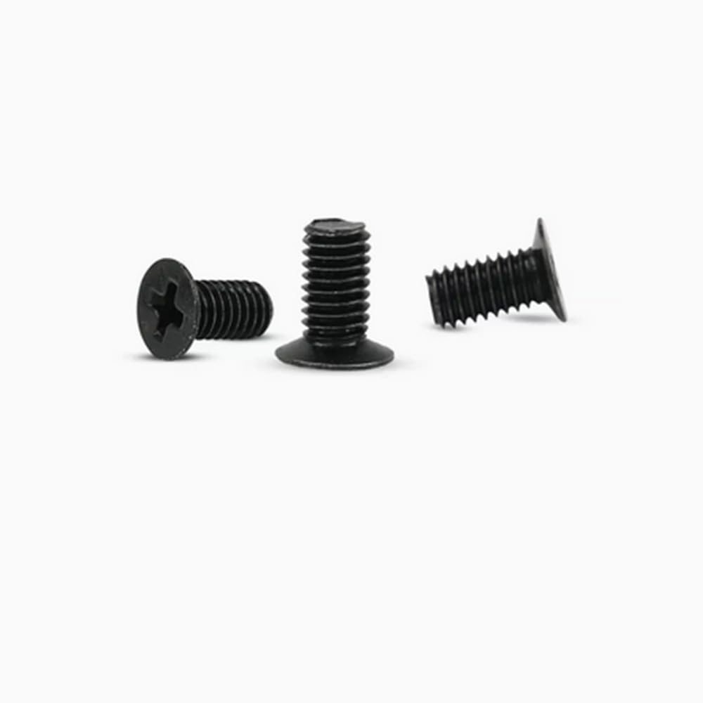 Produktbild von M3/M4/M5 Senkkopf Maschinenschrauben – Phillips Kreuz, Flach, 120°, Stahl, Metrisch, GB819