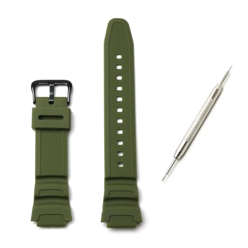 CASIO �����x���g 18mm �E���^������ �\�t�g �o���h �O���[�� �X�e�����X�u���b�NIP�o�b�N�� W-218H W-219H W-735H MRW-200H �Ή� �ėp �H��t�� [���s�A���i]