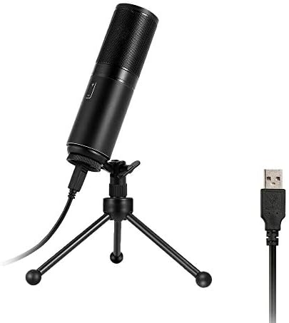 USB Microphone, Microphones for Computer Desktop Laptop Notebook Plug & Play for Recording, Gaming, Podcasting, Online Chatting by XIAOKOA