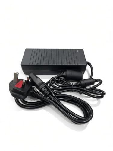 AC to DC 120W Power Transformer 240V to 12V 10A with UK Plug for Portable Fridges Tyre Inflators Cool Boxes Caravans & 12V Power Tools