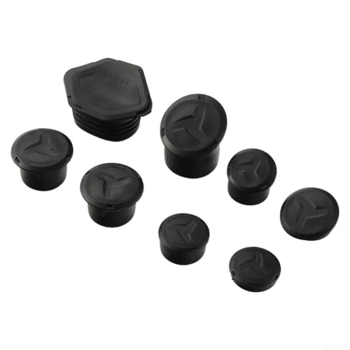 Zenllihome Ensemble de cache-trous de cadre de moto pour BMW R1300GS Adventure 2023-2024, kit d'insertion de cadre de moto en plastique noir, trou décoratif pour cadre de vélo