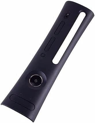 Rymfry Faceplate Baffle Front Panel Case Cover Protective Shell For Xbox 360 Fat Replacement (Black) #TOP1