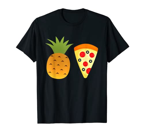 Pineapple Pizza Funny Pizza Day TShirt Pijama Shirt Slice Camiseta