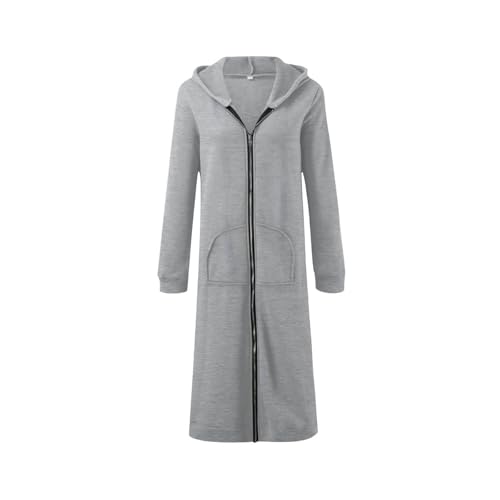 Long Zip Up Hoodie Boys Girls Fleece Lined Loose Fit Sweatshirt Fall Winter Casual Comfort Trendy Jackets Cardigan4