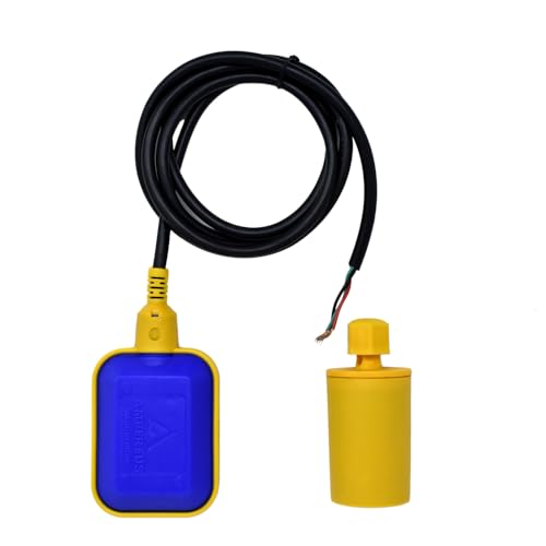 Image of AMPEREUS Automatic Water Level Controller Float Switch for Water Tank | Motor Automatic On /Off System | Fully Automatic Water Tank Auto Cut On /Off Float Sensor with 2 Meter Wire (Pack 1)