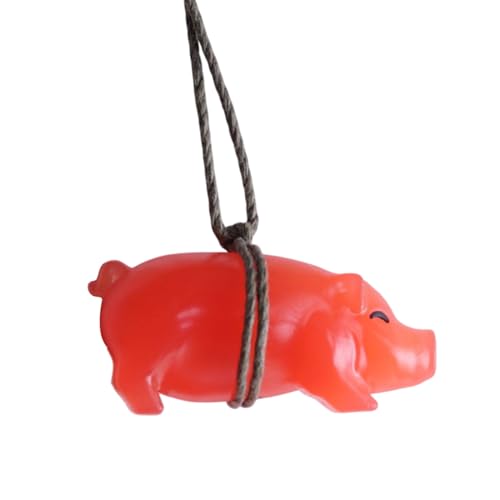 Duqulle Bil Hängsmycke - Rostad Gris Inredningsdekoration - Färgskiftande Roliga Söta Estetiska Bilaccessoarer