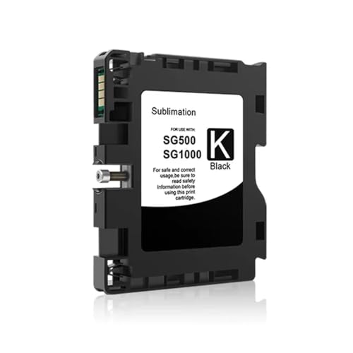 Cartuccia dinchiostro compatibile per la stampa a sublimazione per stampante SG500 SG1000 con chipBalck