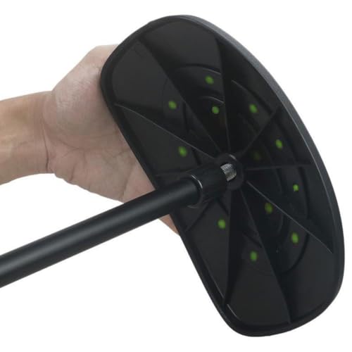 Soporte para bolsa de golf y protector de palos portátil con barra ajustable 8