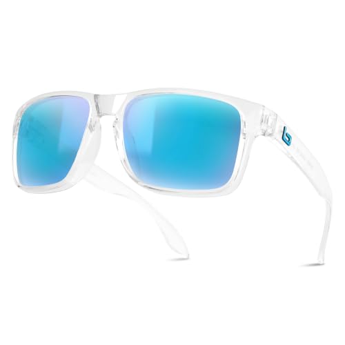 Image of B.N.U.S Sunglasses Corning Glass Lens, Non-Polarized for Men Women