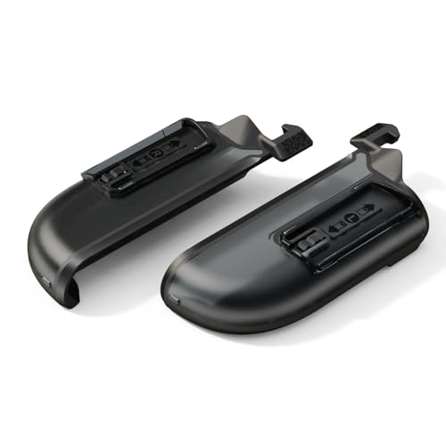 Savage Raven by Skull & Co. Protective Cover for Nintendo Switch 2 Joy-Con - for use with Interchangeable Grip Attachments (Snap/Trigger/Plus Grip) 1 Pair Black