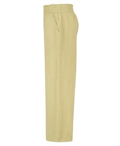 Image of Billabong Girls' New Waves Mid-Rise Relaxed Fit Wide Leg Pants