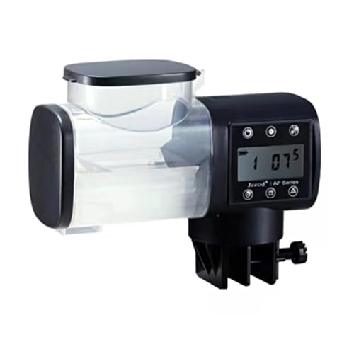 Crevyteg Distributeur Automatique de Nourriture pour Poissons, 500 mI Distributeur Nourriture Poisson Automatique pour Aquarium Distributeur de Nourriture pour...