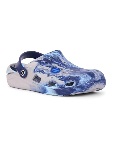 Image of Liberty A-HA LPMXT-961E Casual Clog for Men | Slip-On Slingback Clogs for Walking & Outdoor Use | Solid Pattern, Trendy Stylish Fashionable Sandals with Comfortable and Lightweight Home Footwear