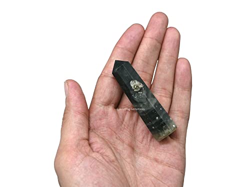 Image of Ocean Jasper Crystal Towers ~ Natural Healing Crystal Point Obelisk for Reiki Healing and Crystal Grid (2 inch to 3 inch INCH)