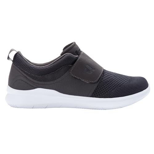 Image of Propet Mens Viator Strap Slip On Sneakers Shoes Casual - Black