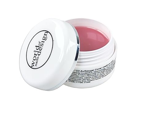 World of Nails-Design BasicLine, gel UV per carrozzeria, medio, effetto baby boomer, 30 ml