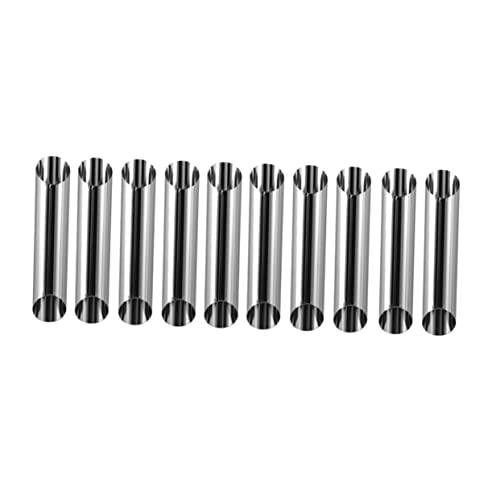 Ciieeo 20pcs Set of Tube Shape Bread Molds Stainless Steel Croissant Molds Perfect for Baking Pastry and Dessert Making