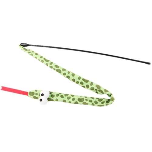 Cat Wand Rainbow Toy | 111 x 3 x 3 cm Cat Kitten Wand Snake - para Gatos con Serpiente, Divertidos Juguetes interactivos para Gatos, Bastones Resistentes para Gatitos, Divertidos Juguetes para